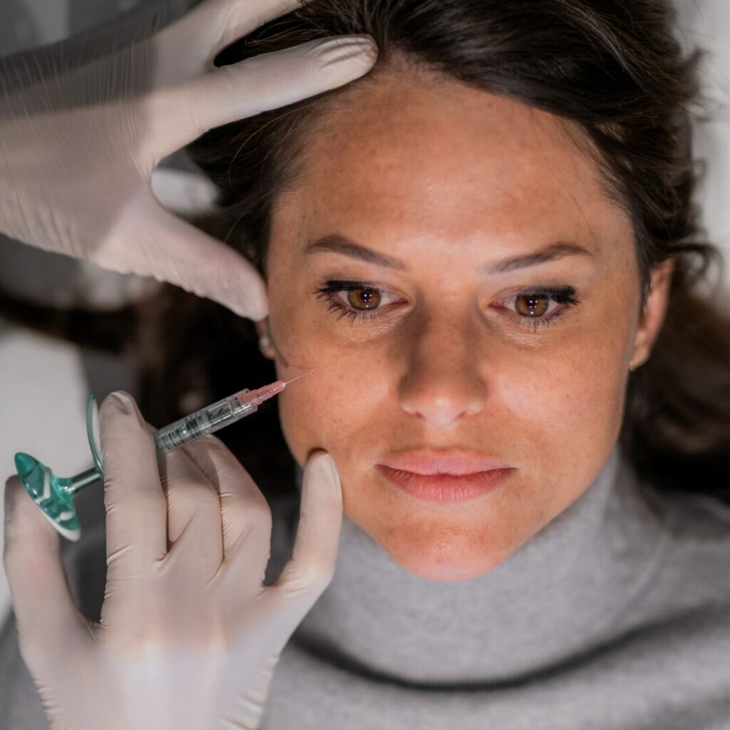 traiter les rides avec l'acide hyaluronique